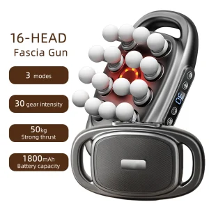 16-Head Fascia Vibration Body Massage Gun