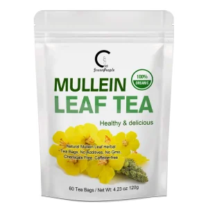Herbal Mullein Leaf Drink For Lung Cleansing