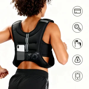 12lb Weighted Vest With Reflective Stripe