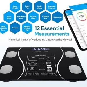 Smart Scale With 12 Measurements