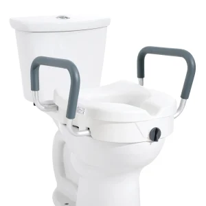 Raised Toilet Seat 5" Height holds 350 lbs
