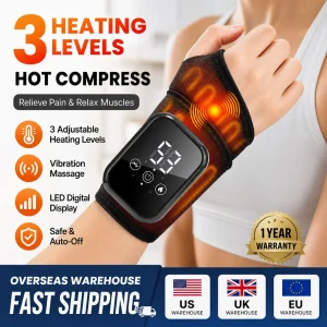 Cordless Heated Hand Wrist Massager